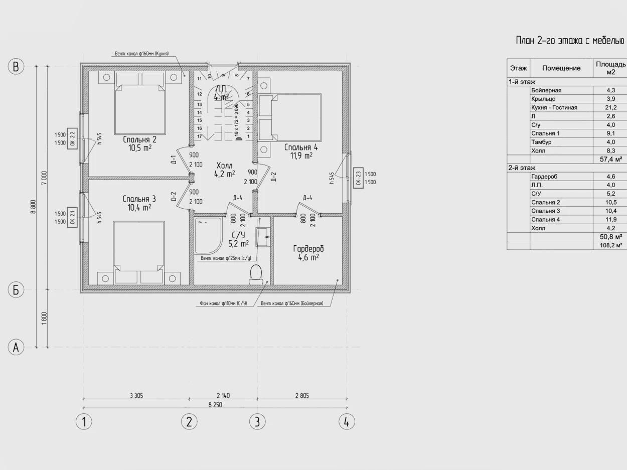 2 этаж